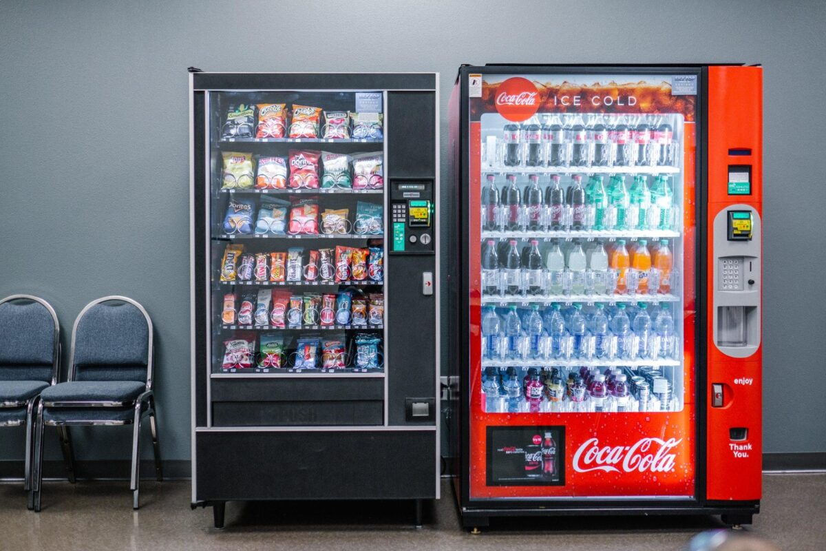 Refurbished vending machine