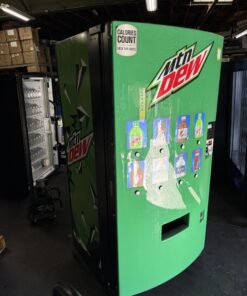 Alternative view of Dixie Narco 501E Mtn Dew Soda Vending Machine – Refurbished Drink Vendor