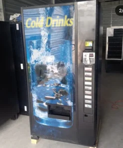 Dixie Narco 501E Drink Vending Machine – Refurbished Bottle & Can Vendor