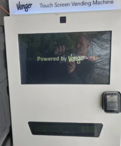 Vengo Wall-Mounted Smart Vendor – Compact Touchscreen Vending Machine for Smart Spaces